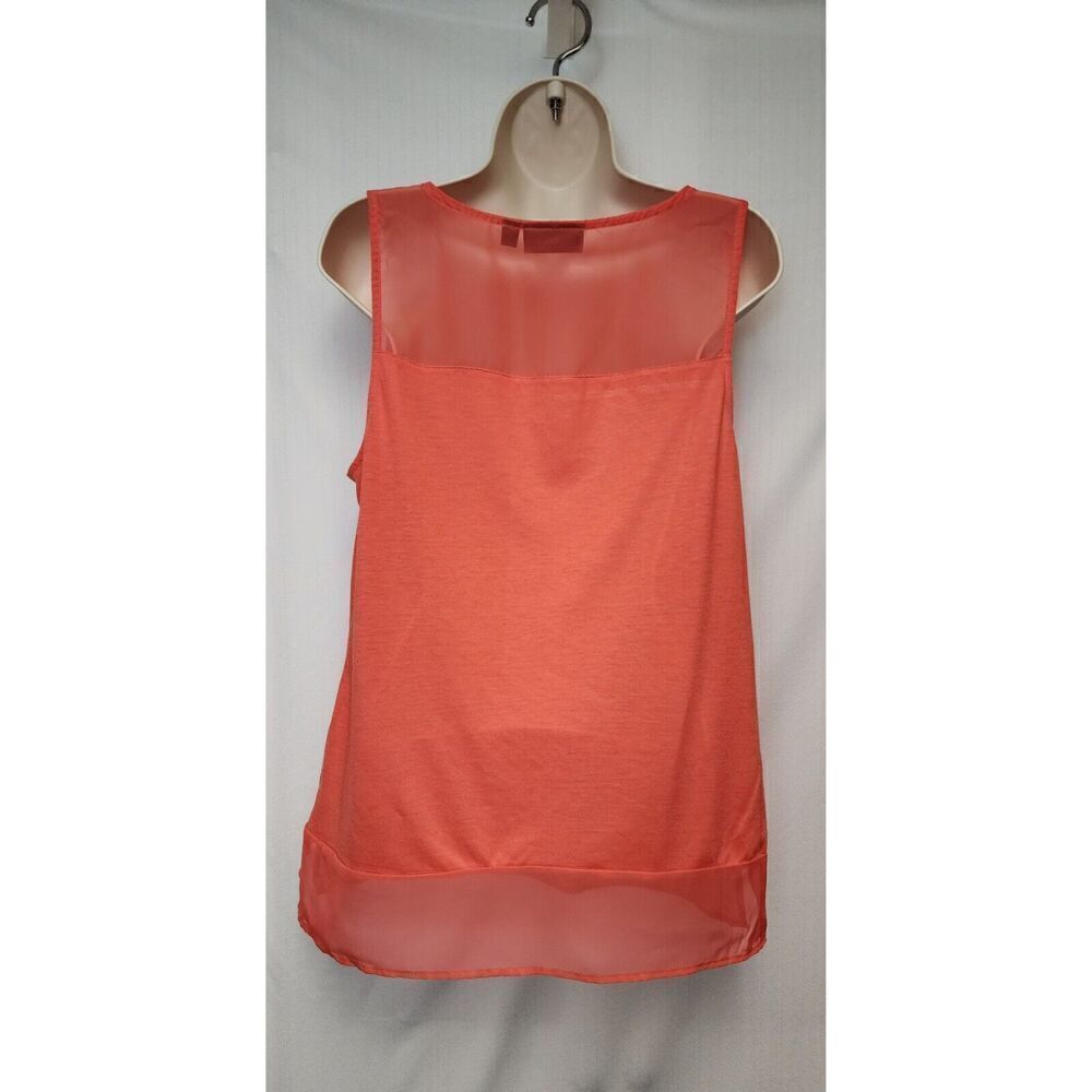 Versona Orange Lightweight Orange Tank Top Size Large - Picture 7 of 10